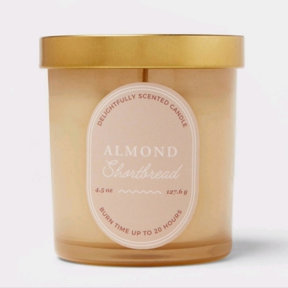 Threshold Other - Target brand Threshold almond shortbread scented glass candle - 4.5oz